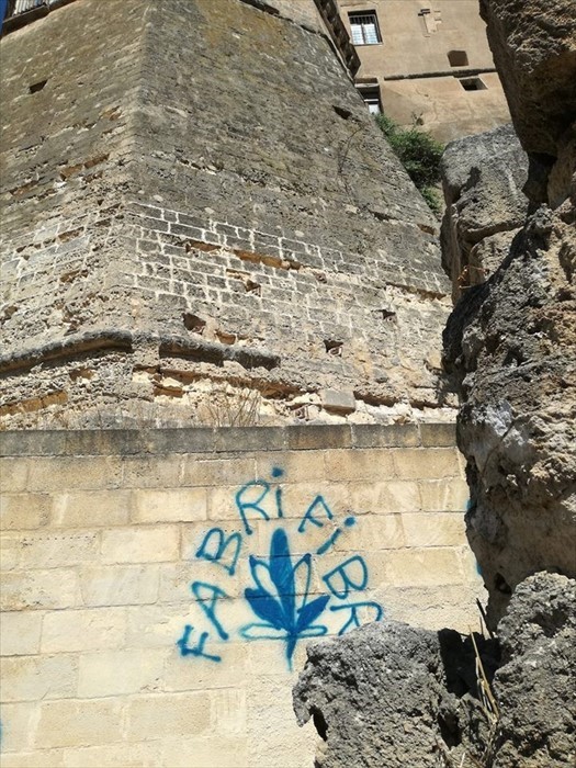 Graffiti al castello