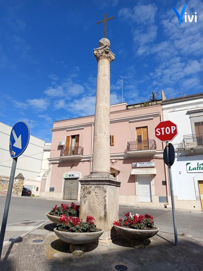 Epigrafe sul basamento della colonna