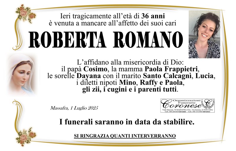 manifesto funebre