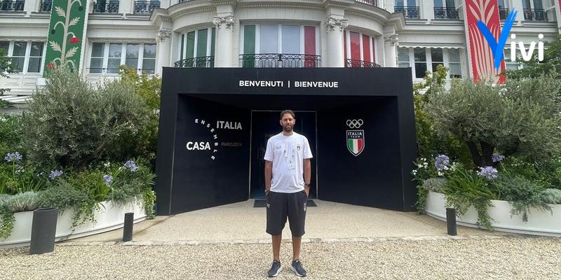 Rocco D'Auria a Casa Italia Rocco D'Auria a Casa Italia