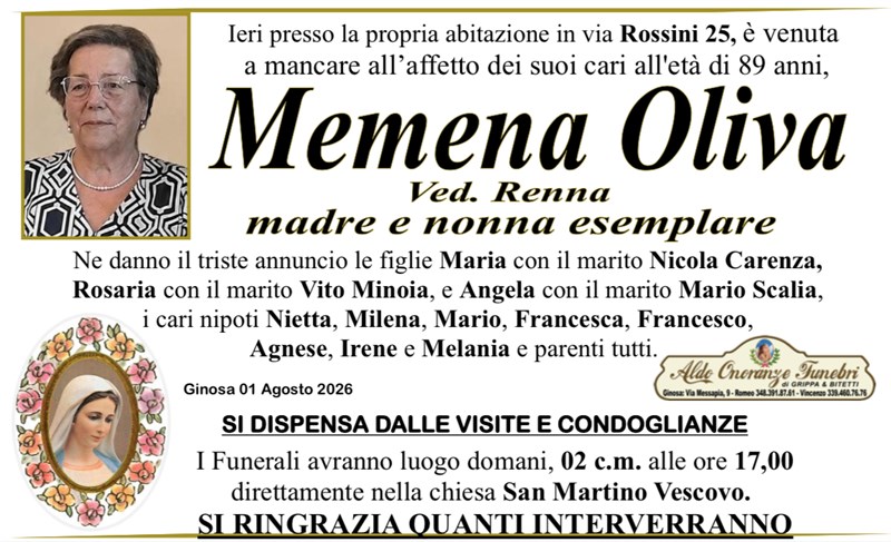manifesto funebre
