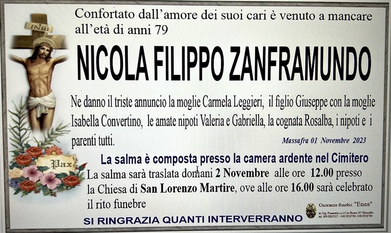 manifesto funebre