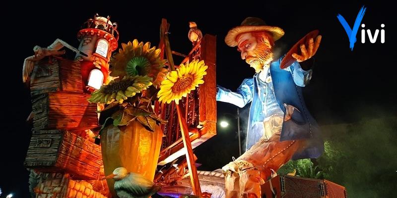 Carro allegorico del Carnevale di Massafra