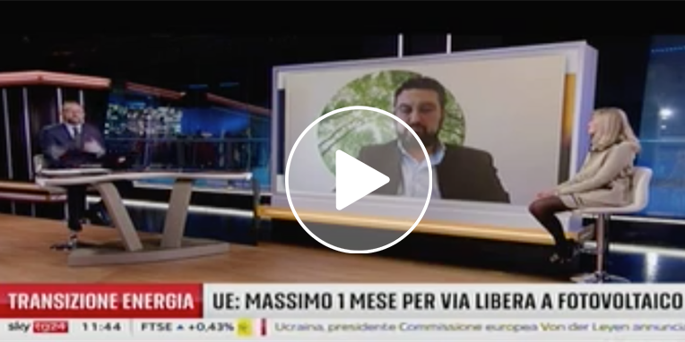 Un imprenditore castellanetano su Sky TG24