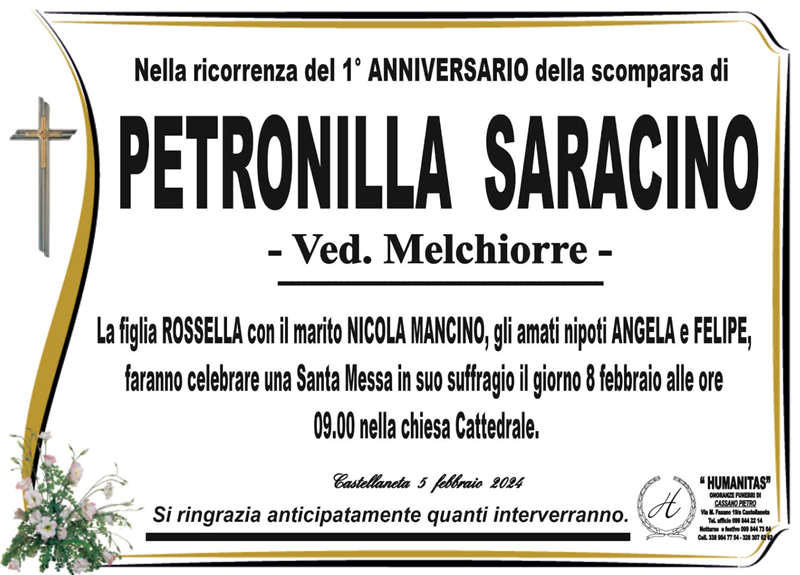 Petronilla Saracino