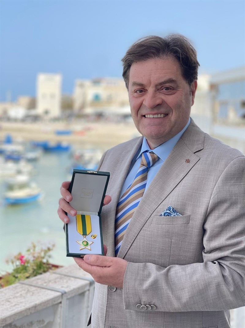 Il premiato: Giancarlo Lospinuso