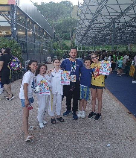 Kim & Liú di Roma: ottimo bottino per la Taekwondo Taras Palagiano