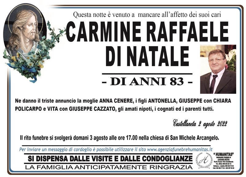 Trigesimo di Carmine Raffaele Di Natale