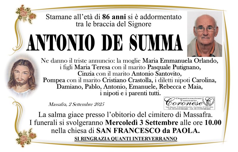 manifesto funebre