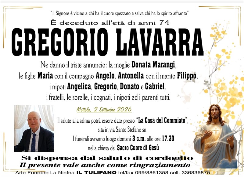 manifesto funebre