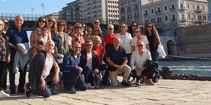 I soci del Lions Club Massafra-Mottola "Le Cripte" in visita a Taranto