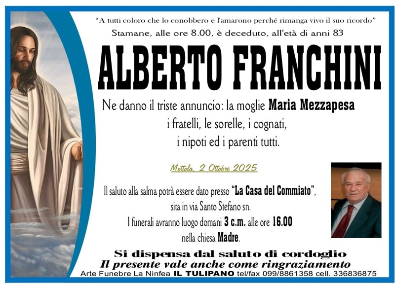 manifesto funebre