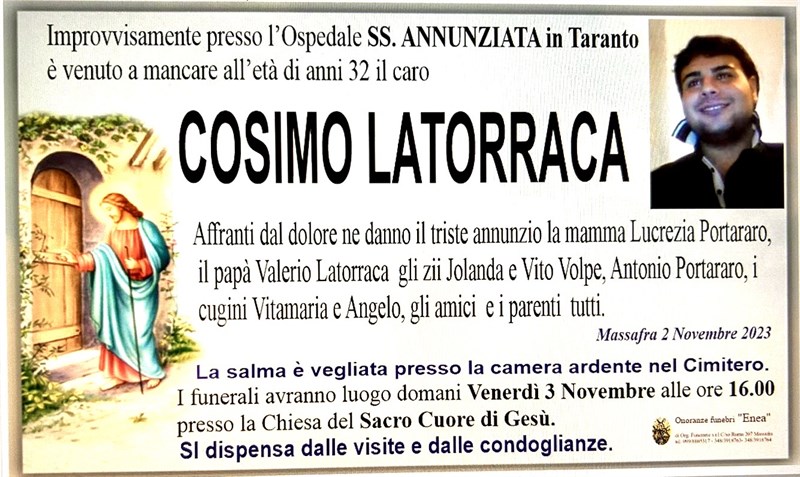 manifesto funebre