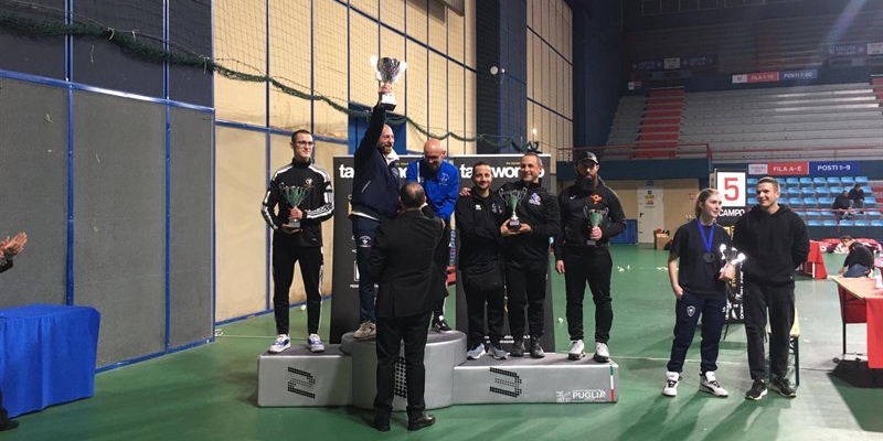 L'ASD Taras  Taekwondo terza classificata