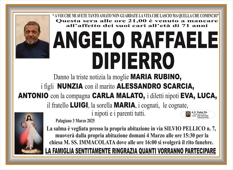manifesto funebre