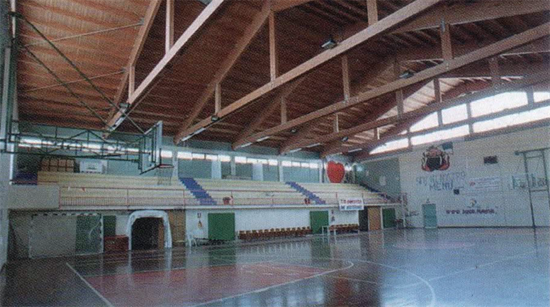 il Palazzetto dello sport di Castellaneta
