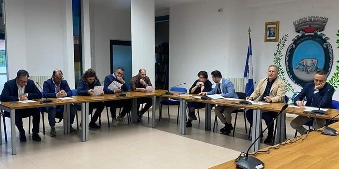 L'incontro in aula consiliare L'incontro in aula consiliare