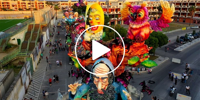 "Viandanthe della Cultura": il video dedicato alla 69esima edizione del Carnevale di Massafra
