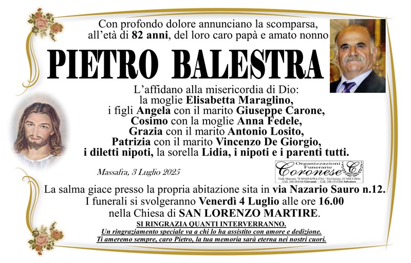 manifesto funebre