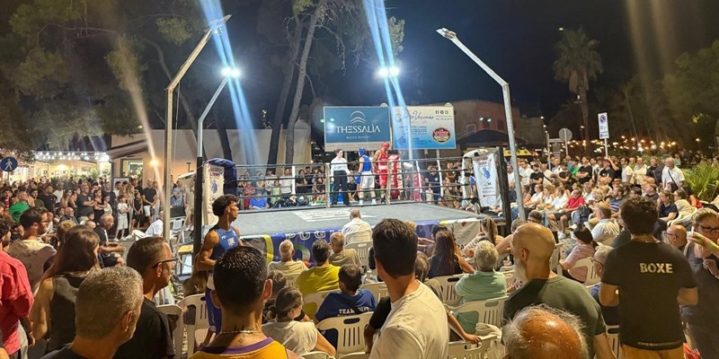 Boxe sotto le stelle di Castellaneta Marina