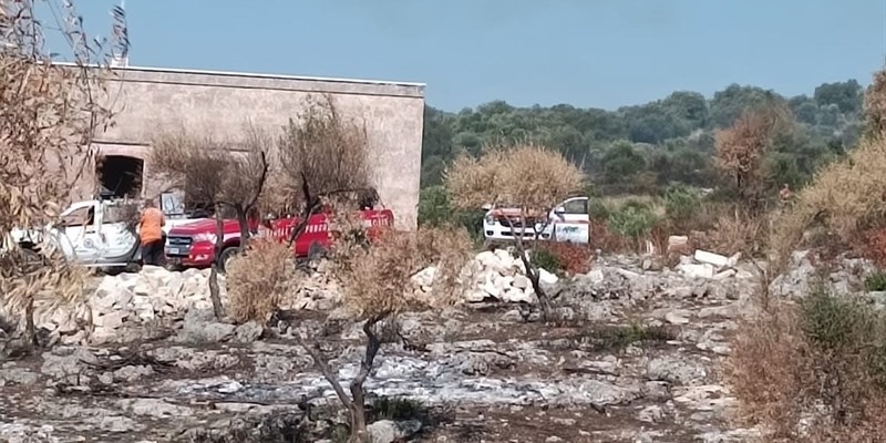 Fiamme a Laterza