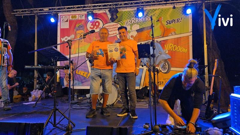 Gemellaggio storico tra Massafra e Veria in Vespa