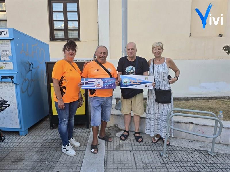 Gemellaggio storico tra Massafra e Veria in Vespa