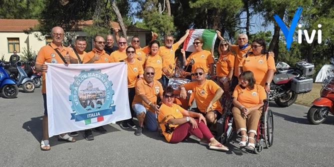 Gemellaggio storico tra Massafra e Veria in Vespa