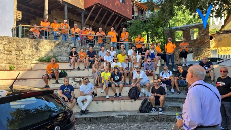 Gemellaggio storico tra Massafra e Veria in Vespa
