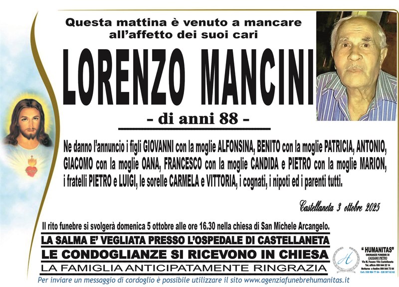 manifesto funebre