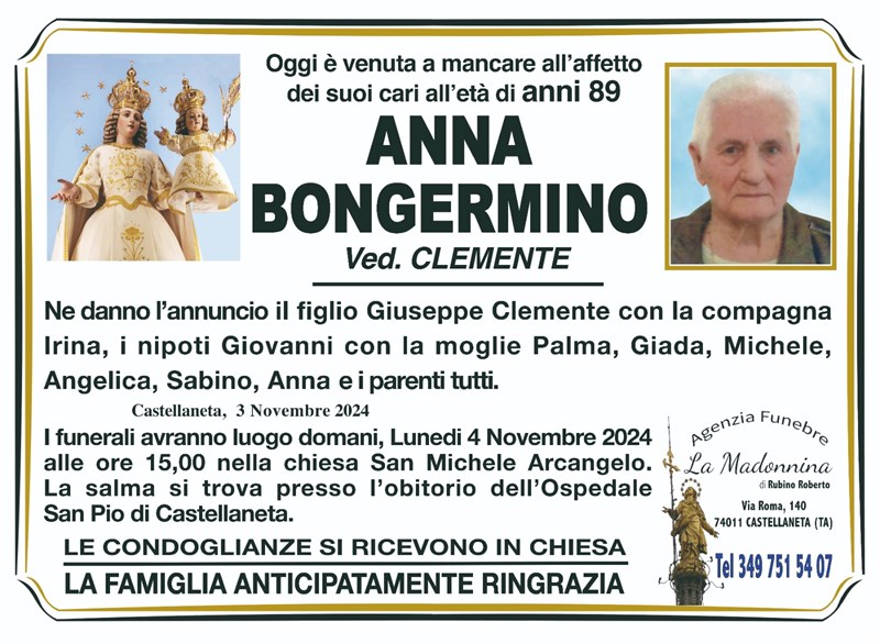 manifesto funebre