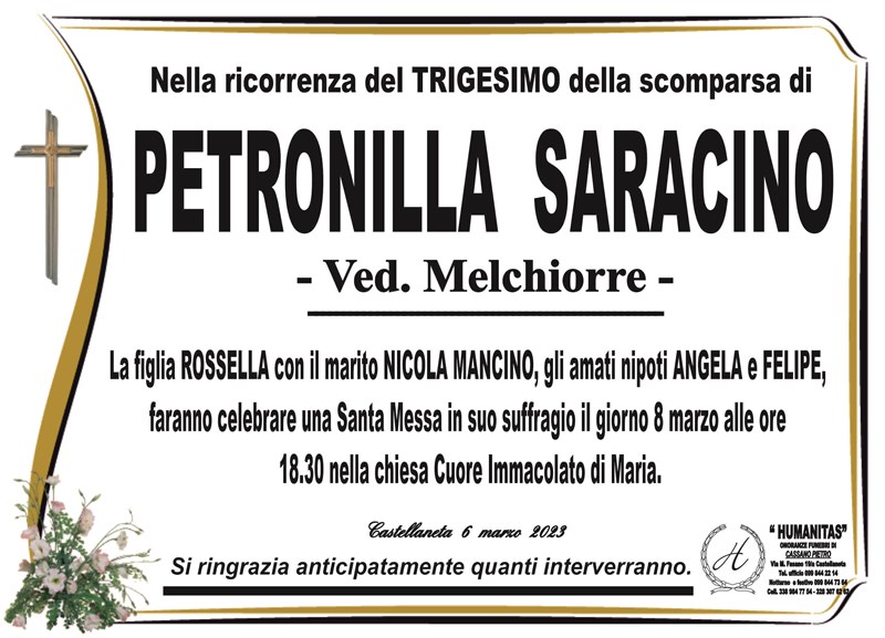 Petronilla Saracino