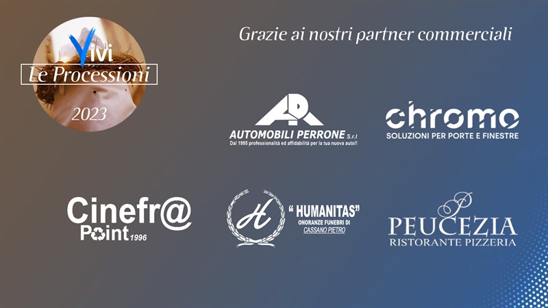 Grazie di cuore ai nostri partner