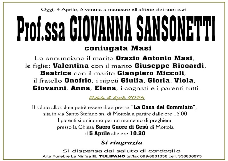 Giovanna Sansonetti