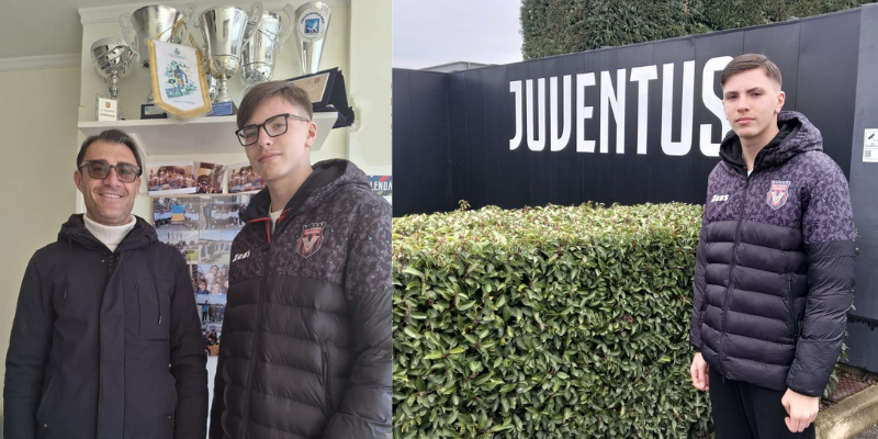 Giovane promessa massafrese allo stage della Juventus