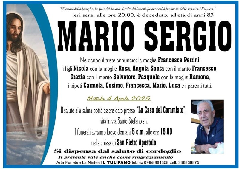 manifesto funebre