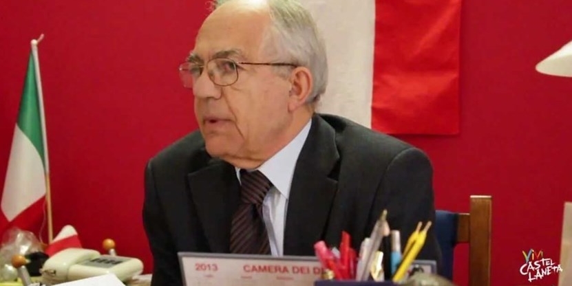 L'onorevole Carmelo Patarino 