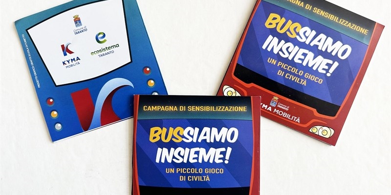 A Taranto parte “BusSiamo Insieme”