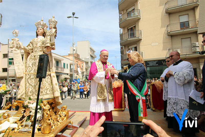 Consegnate le Chiavi della Città alla Madonna della Scala