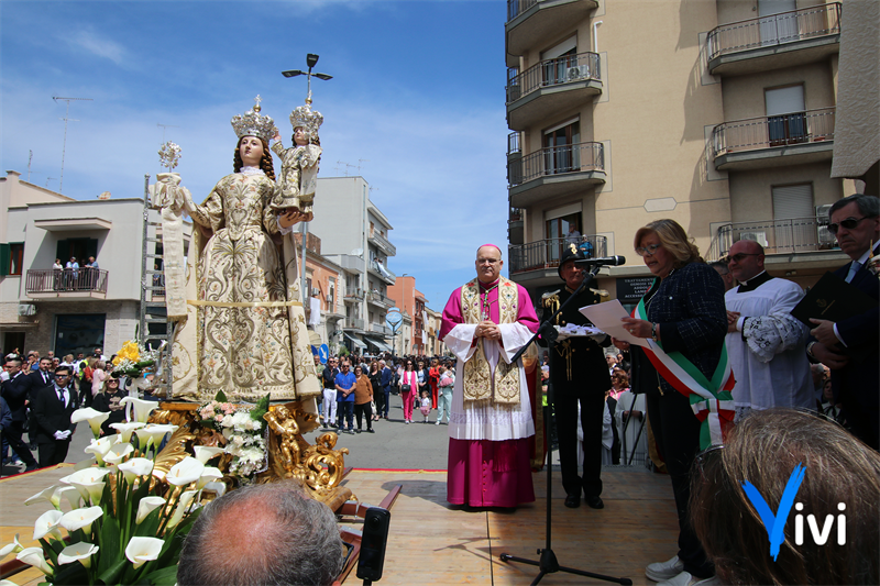 Consegnate le Chiavi della Città alla Madonna della Scala