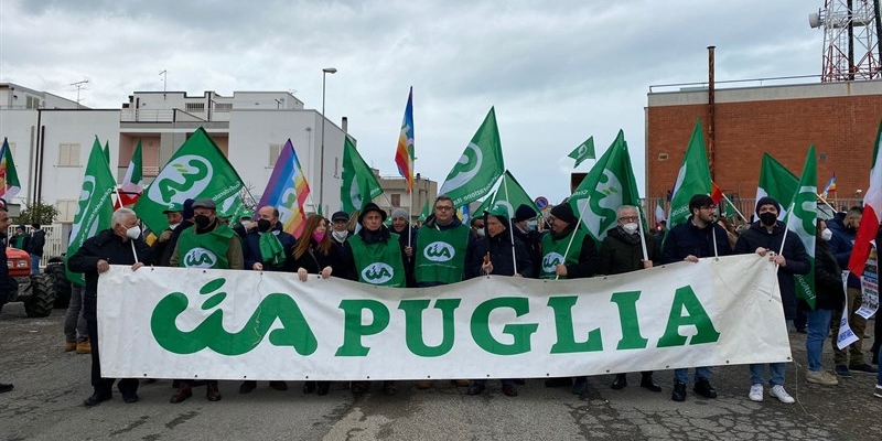 Cia Puglia in piazza