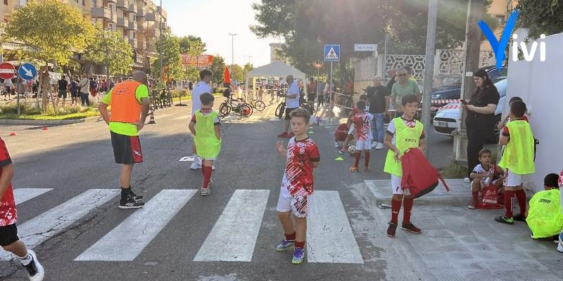 Sport per tutti in via San Francesco