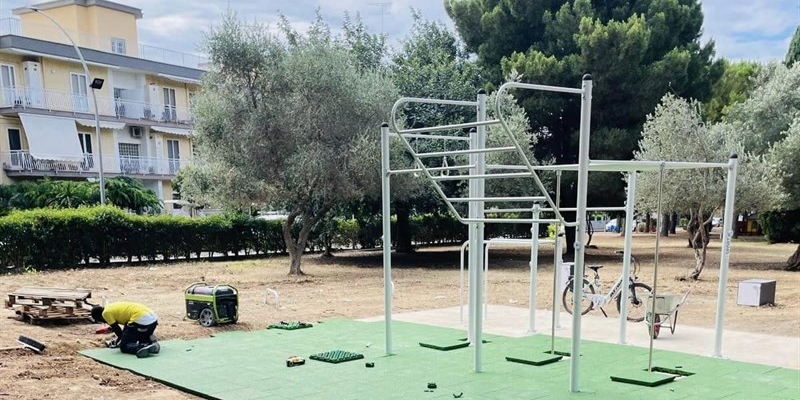 Palestra a cielo aperto Palestra a cielo aperto