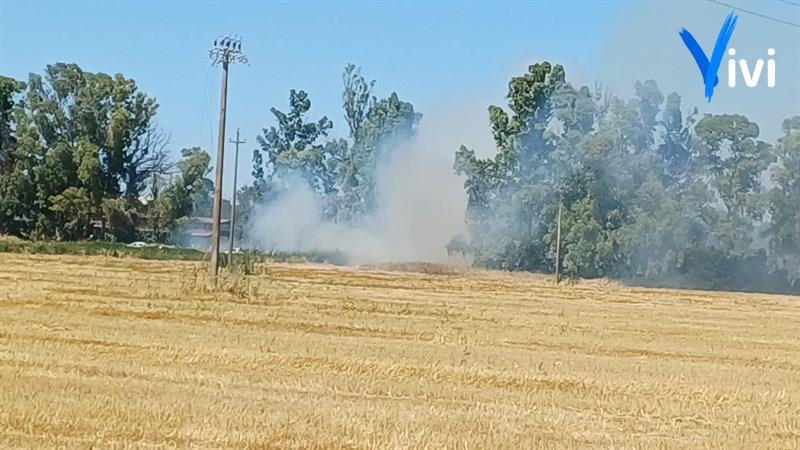 Incendio a Castellaneta Marina