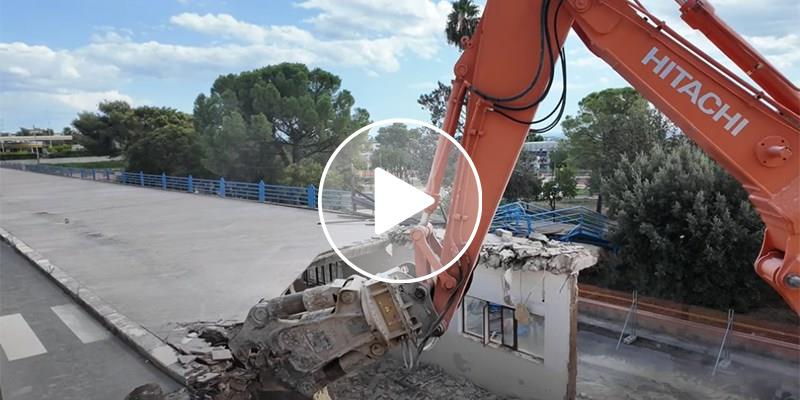 La demolizione della Passeggiata Valentino