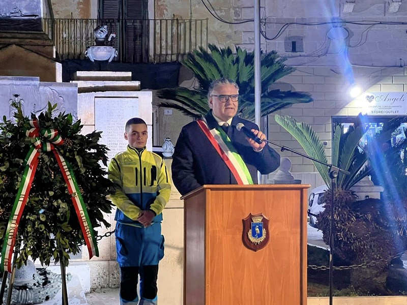 Lasigna: «Il 4 novembre rinnova il valore dell’unità e della pace»