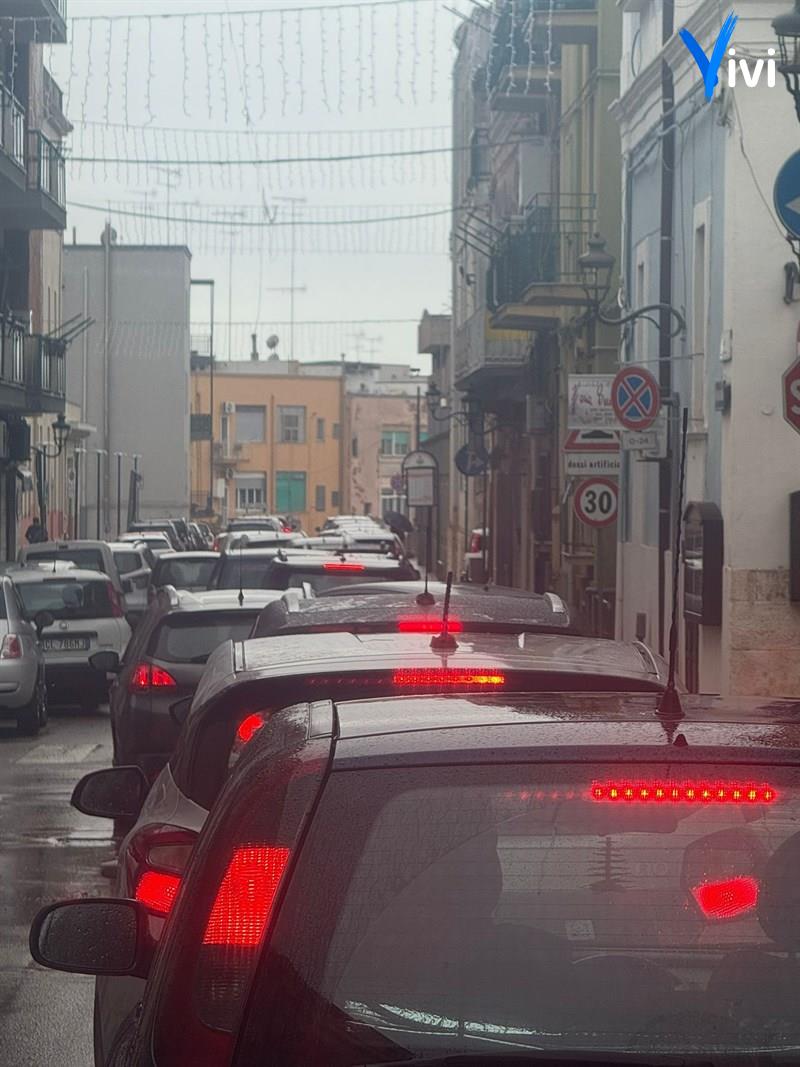 traffico in tilt stamane