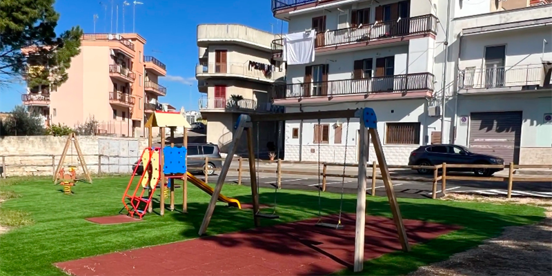 Nasce il parco giochi "Carmela Resta"
