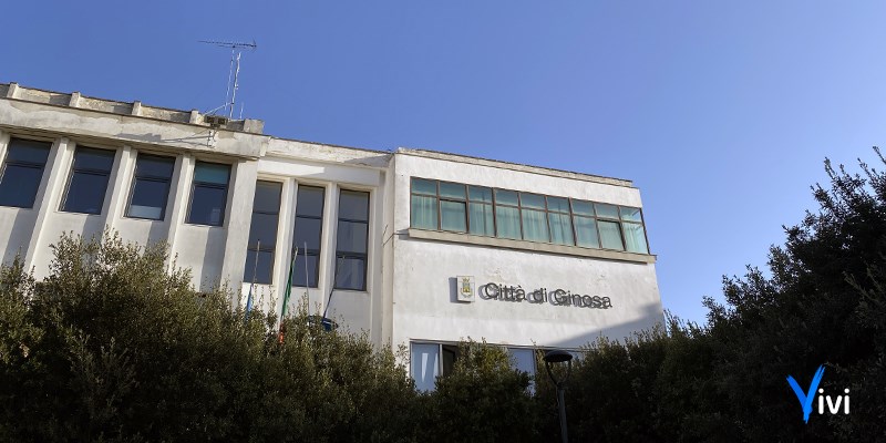 Il municipio di Ginosa Il municipio di Ginosa
