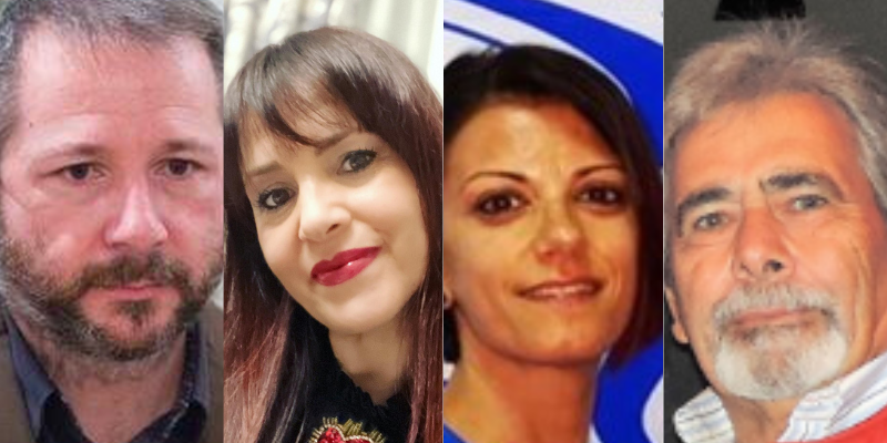Da sinistra: Maurizio Baccaro, Graziana Castellano, Sara Enea, Antonio Mappa Da sinistra: Maurizio Baccaro, Graziana Castellano, Sara Enea, Antonio Mappa